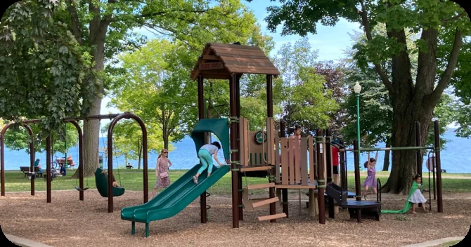A neighbourhood playground